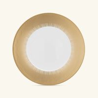 bernardaud sol bread   butter plate round gold 16cm