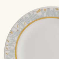 dimlaj hayat bread and butter plate gold 17cm set of 6