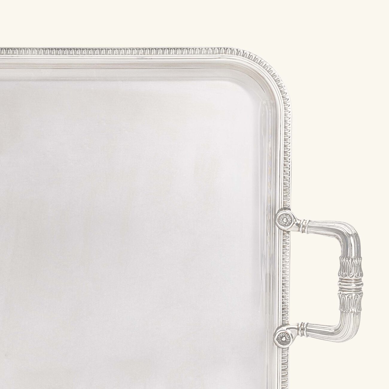 Malmaison Serving Tray Rectangular Large Silver Plated christofle malmaison serving tray rectangular large silver plated