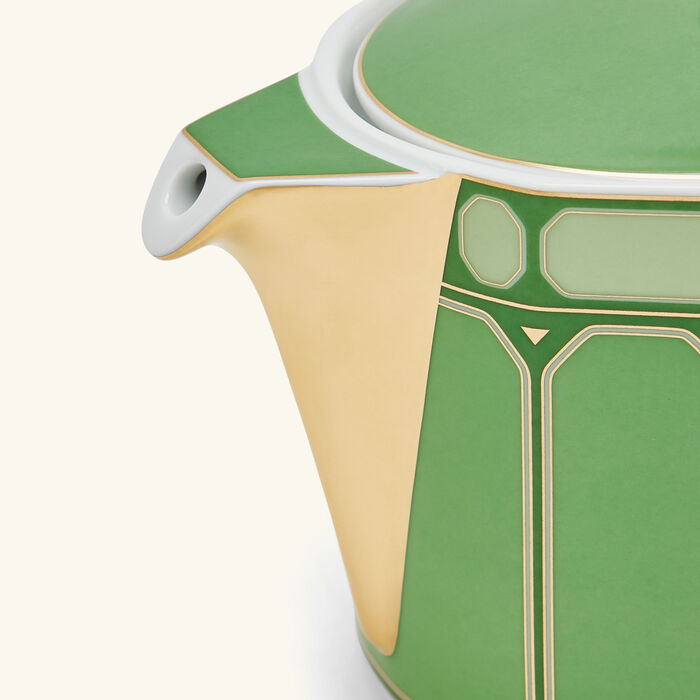 rosenthal signum fern tea pot green