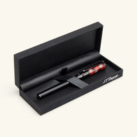 st dupont d initial rollerball pen black