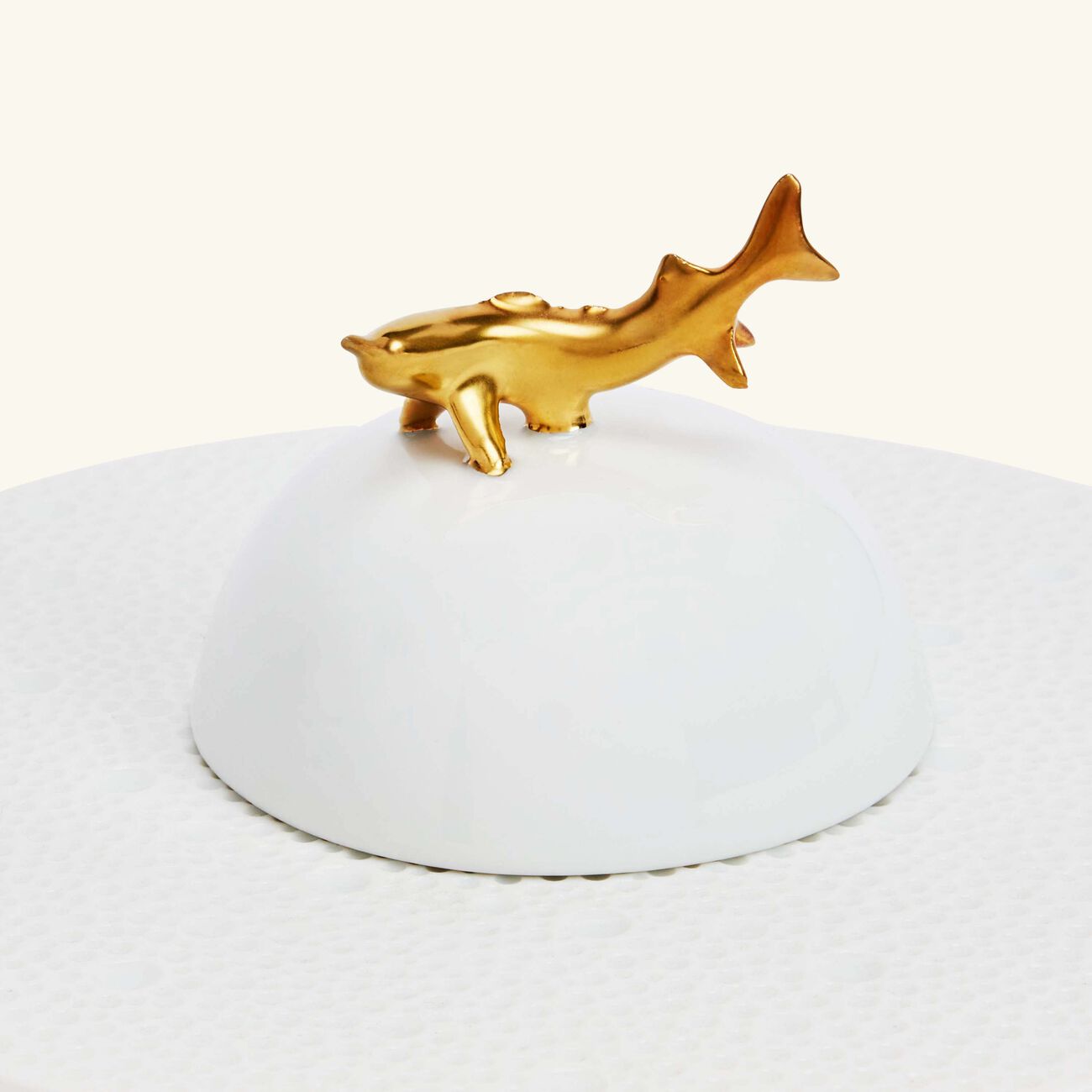 bernardaud ecume serving platter round white 18cm