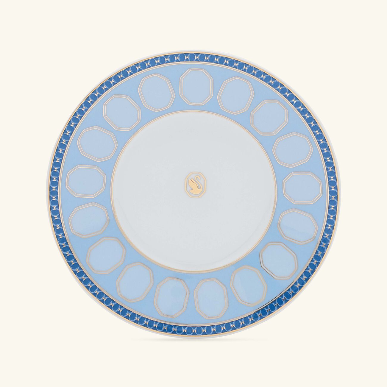 rosenthal signum azure tea cup   saucer blue