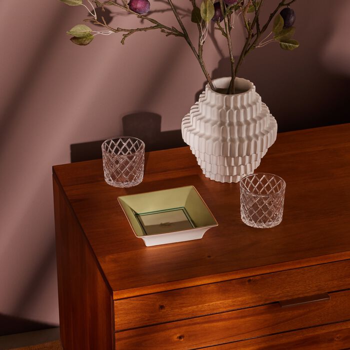 etro pegaso trinket tray square small green