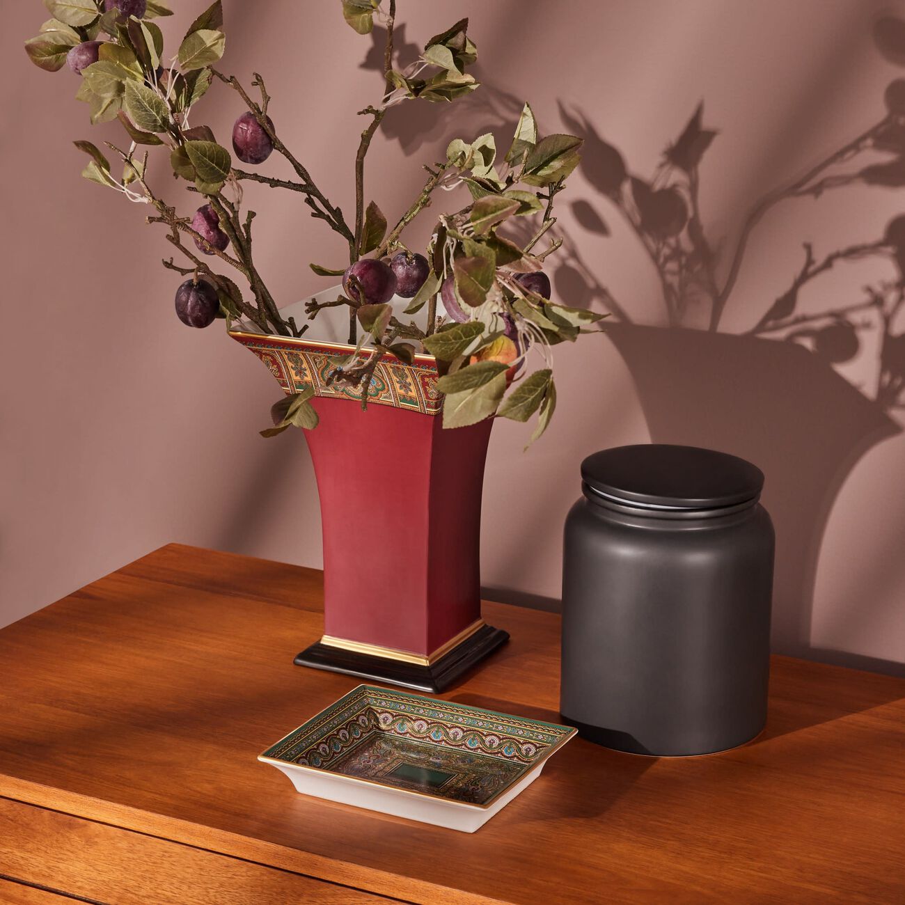 etro cachemire trinket tray rectangular small green