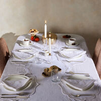 Alcazar Table Runner White catherine denoual alcazar table runner white