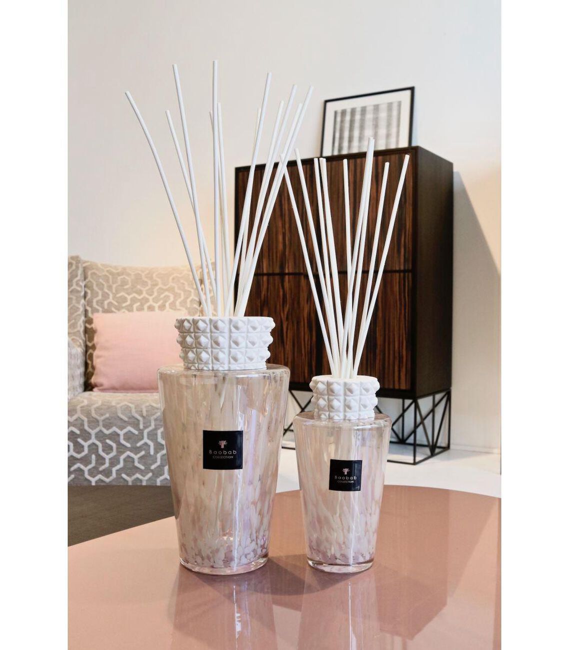 باوباب موزع العطر بيرلز توتم أبيض