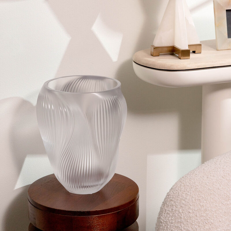 لاليك مزهرية أليز كبيرة شفافة