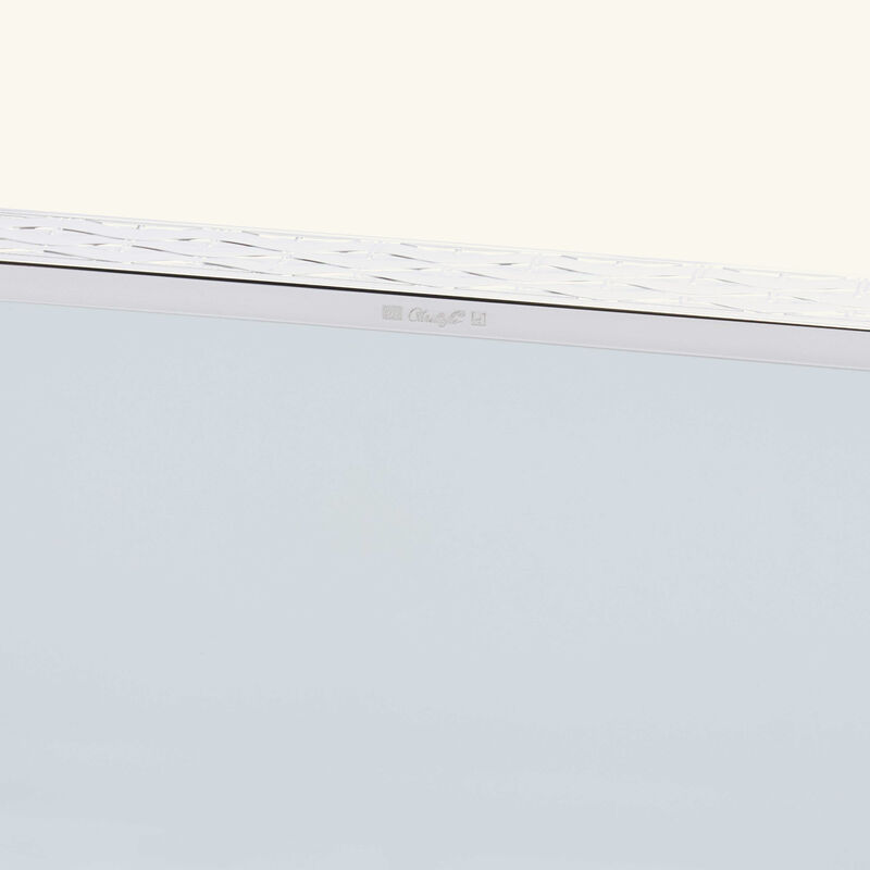 Sève D'argent Serving Tray Square Medium Silver Plated christofle s ve d argent serving tray square medium silver plated