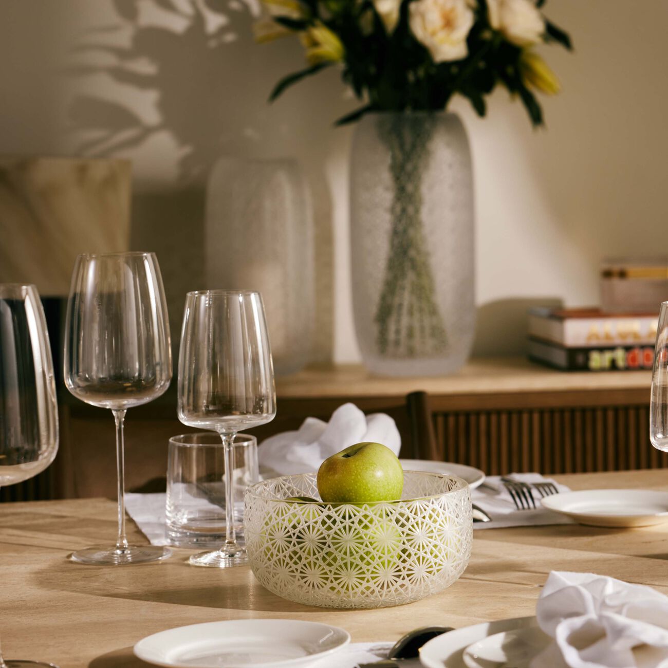 روكل وعاء أوديت شفاف