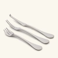 طقم آلبي ديو للمأكولات البحرية مؤلف من 6 قطع مطلية بالفضة كريستوفل طقم آلبي ديو للمأكولات البحرية مؤلف من 6 قطع مطلية بالفضة