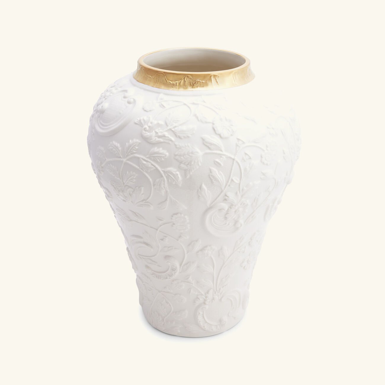 Taormina Vase Medium White villari taormina vase medium white