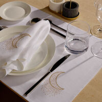 Fairy Moon Placemat White catherine denoual fairy moon placemat white