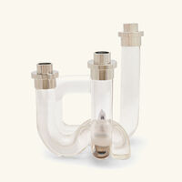 Pompidou Candle Holder Clear jonathan adler pompidou candle holder clear