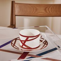 Nastri Tray Rectangluar Large Multicolor missoni home nastri tray rectangluar large multicolor