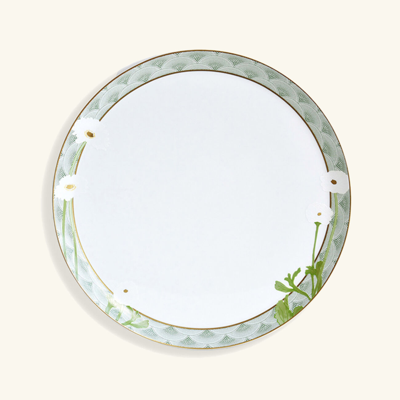 برناردو طبق الضيافة برايانا دائري أخضر 32 سم