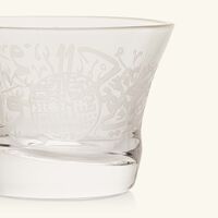 dimlaj thuluth coffee cup clear set of 6