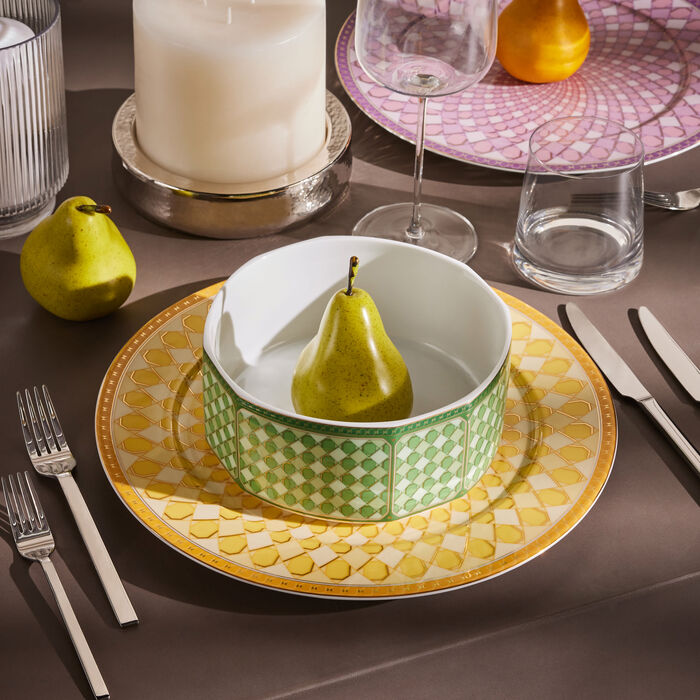 rosenthal signum fern salad bowl green