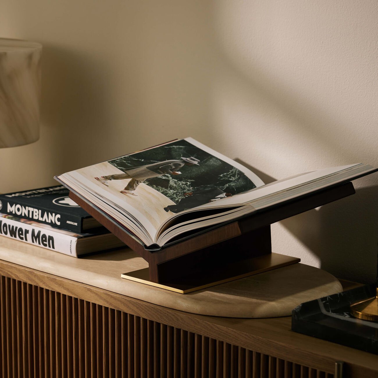 Collector Classic Bookstand Brown assouline collector classic bookstand brown