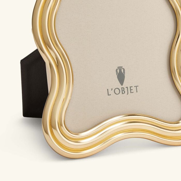 لوبجيه إطار الصور ريبل المطلي بالذهب 10   15 سم