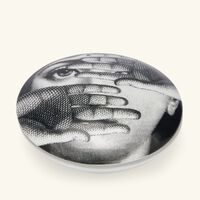 fornasetti tema e variazioni no 154 decorative box round black
