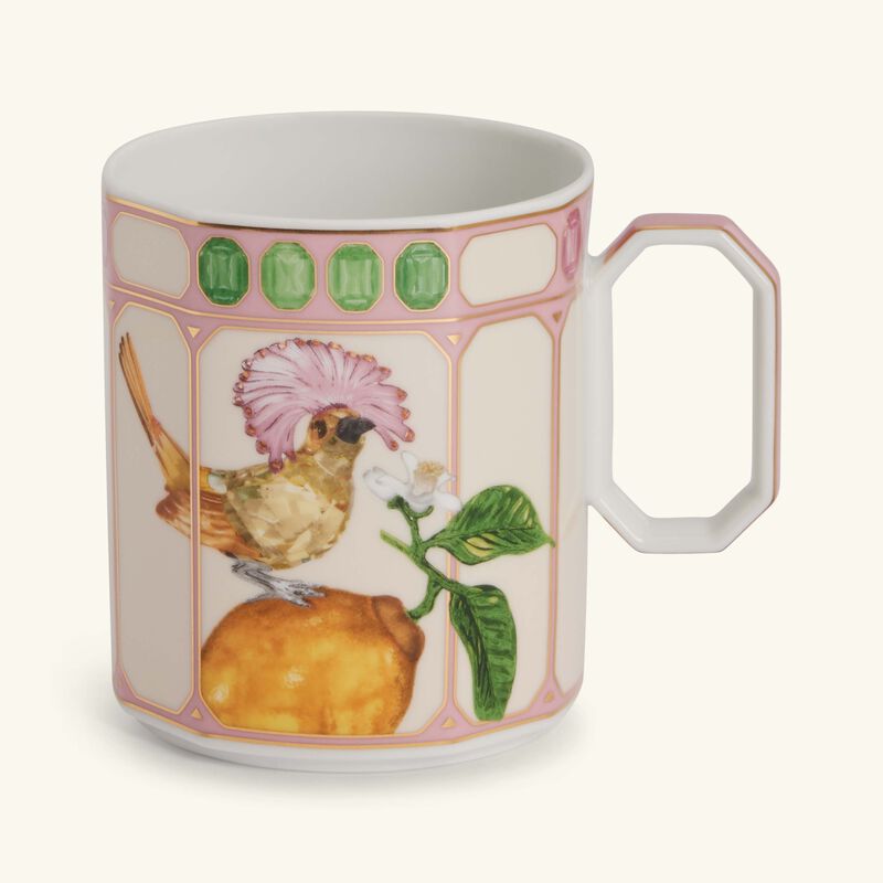 rosenthal idyllia mug flycatcher pink