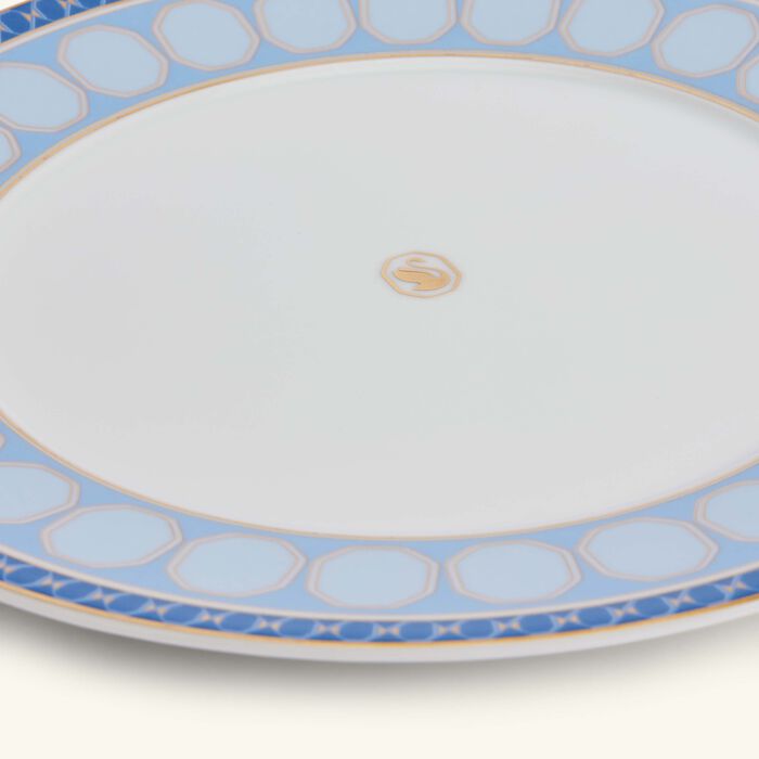 rosenthal signum azure plate round blue 23cm