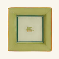 إيترو صينية بيجاسو للمقتنيات الصغيرة مربعة صغيرة خضراء