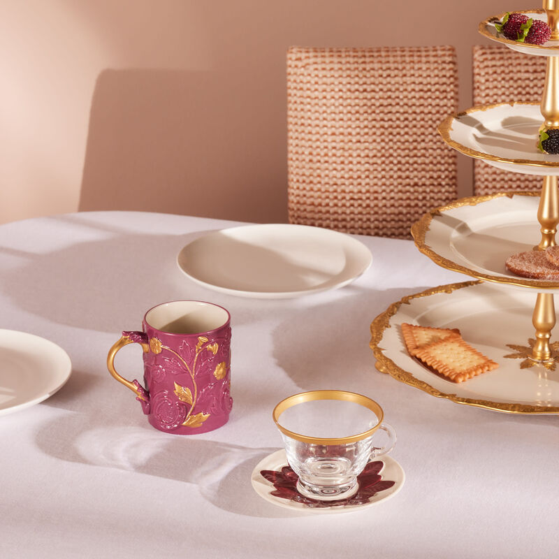 Peacock Cappuccino Cup Gold villari peacock cappuccino cup gold