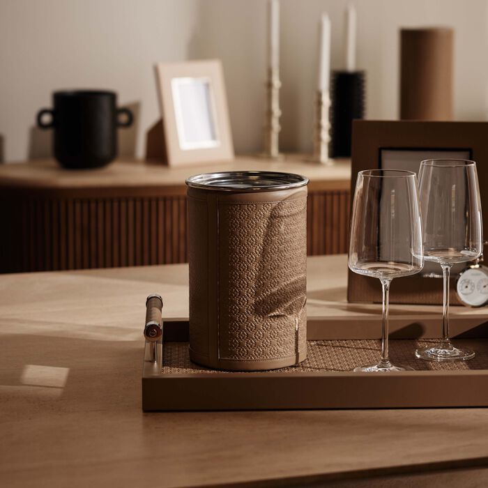 giobagnara elie saab monogram bottle cooler mouton