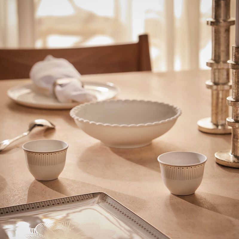 christofle malmaison imp riale coffee cups platinum set of 2