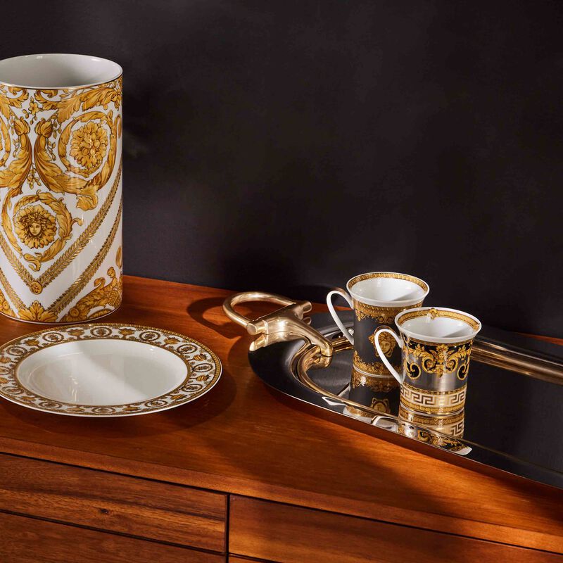 versace i love baroque nero mug black