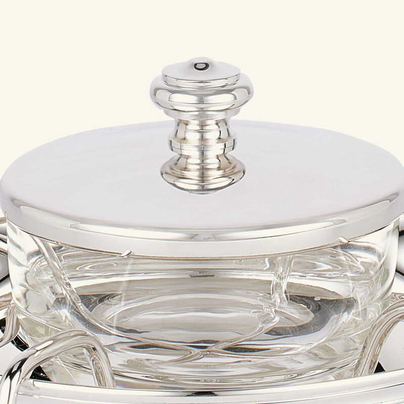 christofle albi caviar serving bowl silver plated
