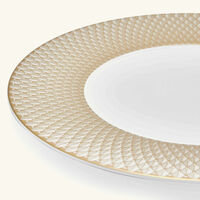 christofle malmaison imp riale underplate round gold 31cm