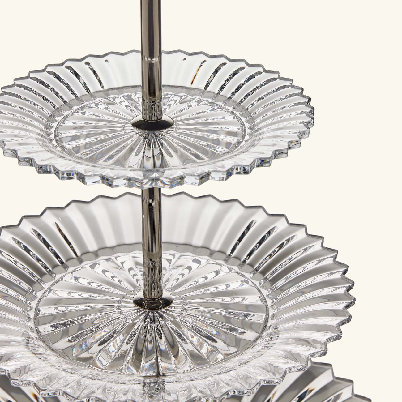 baccarat mille nuits cake stand clear