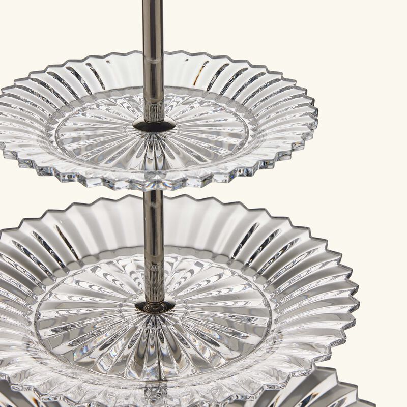 baccarat mille nuits cake stand clear