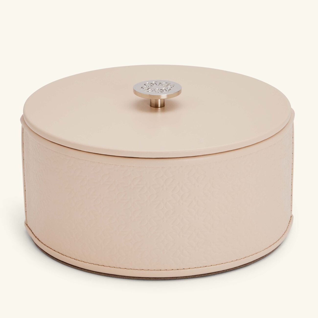 Elie Saab Trinket Box Round Medium Torrone Beige giobagnara elie saab trinket box round medium torrone beige