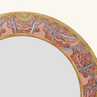 versace scala del palazzo dinner plate round pink 27cm