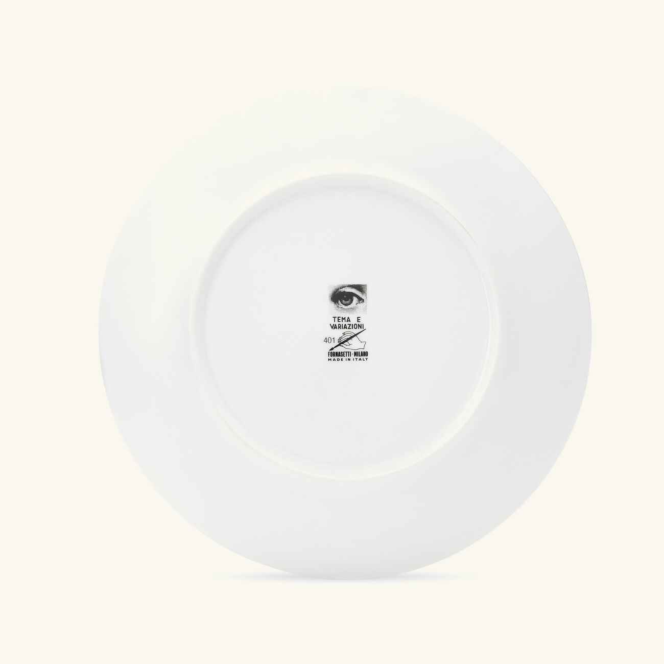 فورناسيتي طبق تزيين الجدار تيما إي فاريازيوني 381 باللون الذهبي