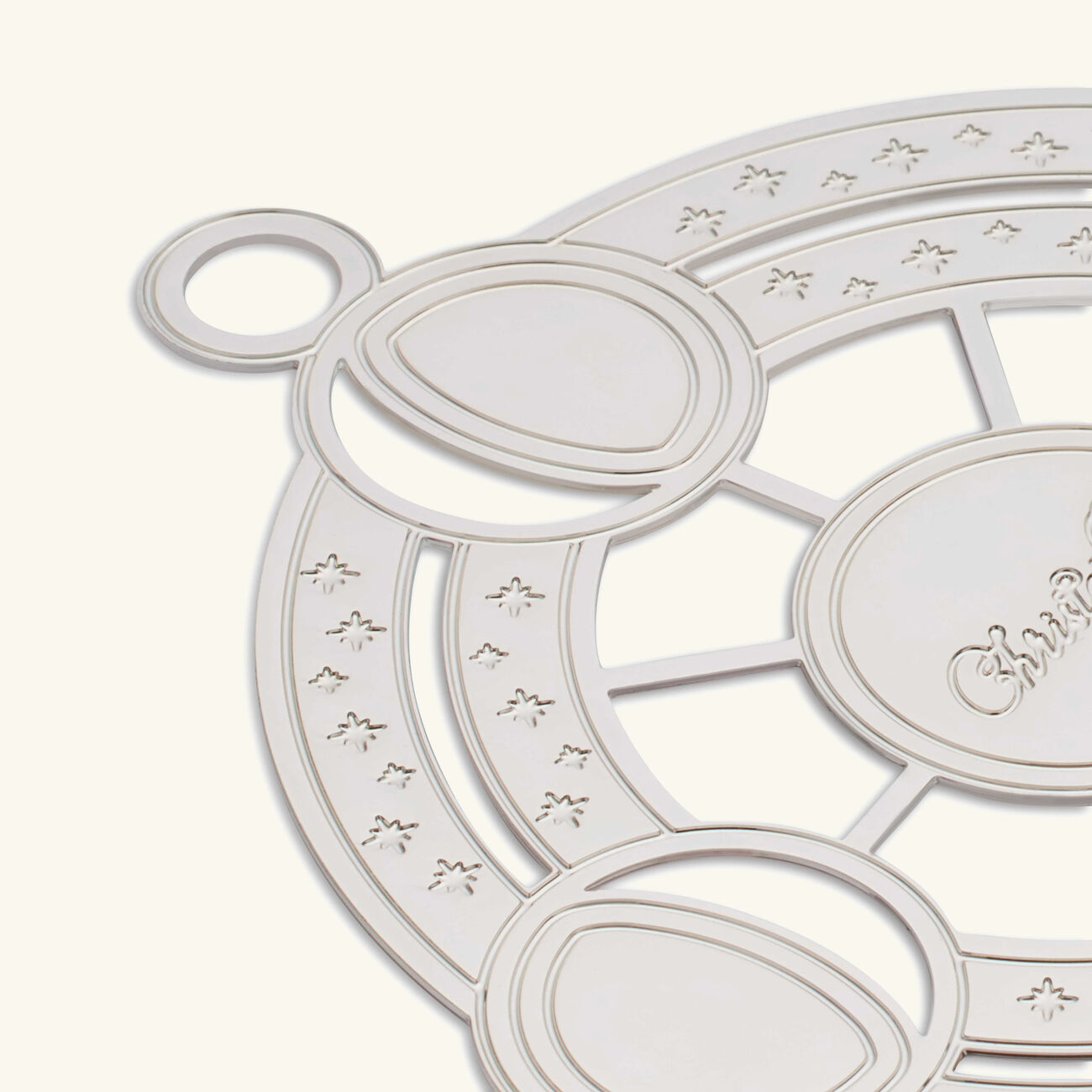 Rêve Cosmique Set of 3 Ornaments Mini Silver Plated christofle r ve cosmique set of 3 ornaments mini silver plated