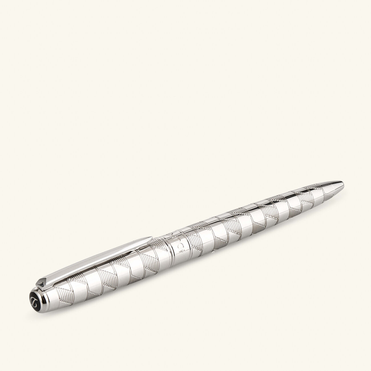 Line D Eternity Rollerball Pen Silver st dupont line d eternity rollerball pen silver