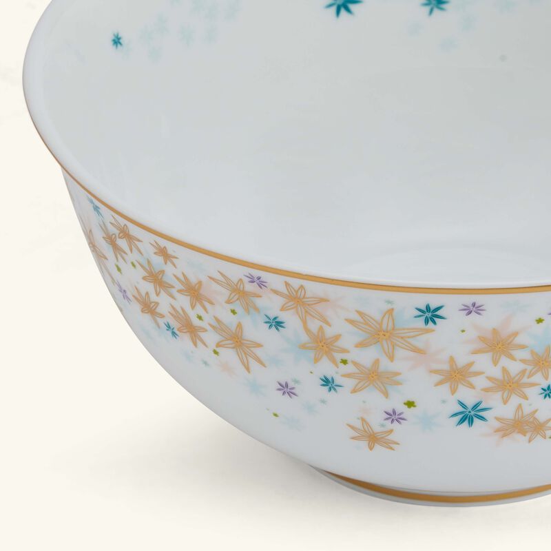 Feerie Michael Cailloux Noodle Bowl Blue 17cm bernardaud feerie michael cailloux noodle bowl blue 17cm