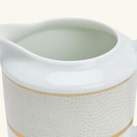 Sauvage Blanc Milk Pitcher Gold bernardaud sauvage blanc milk pitcher gold