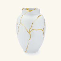 Kintsugi White Large Vase bernardaud kintsugi white large vase