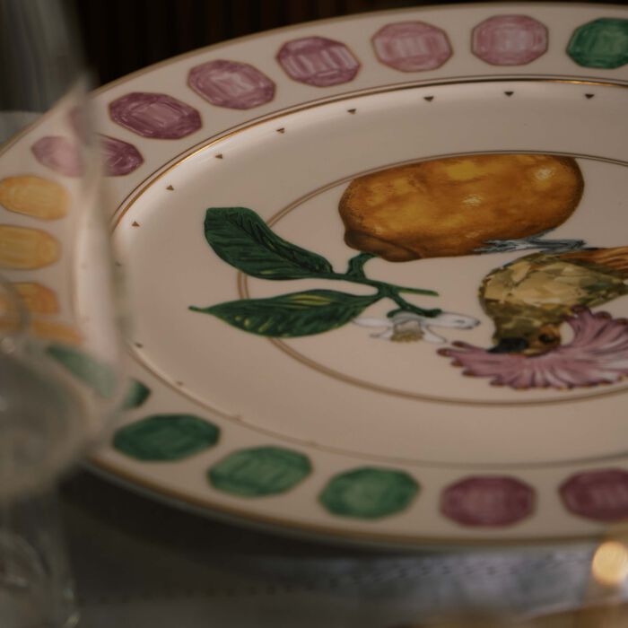 rosenthal idyllia service plate round flycatcher 33 cm