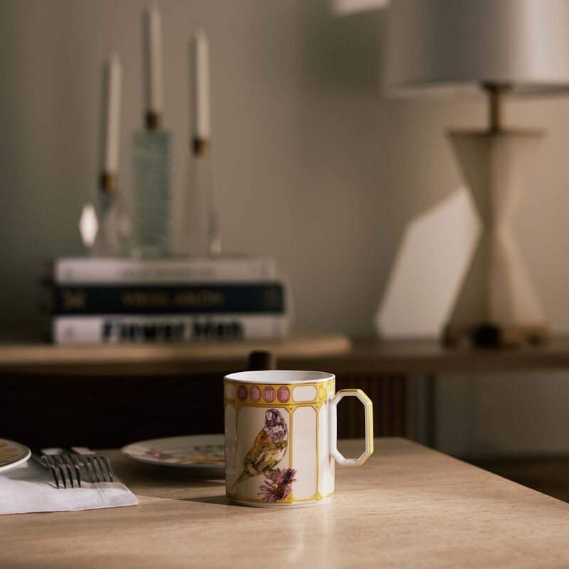 Idyllia Mug Finch Yellow rosenthal idyllia mug finch yellow