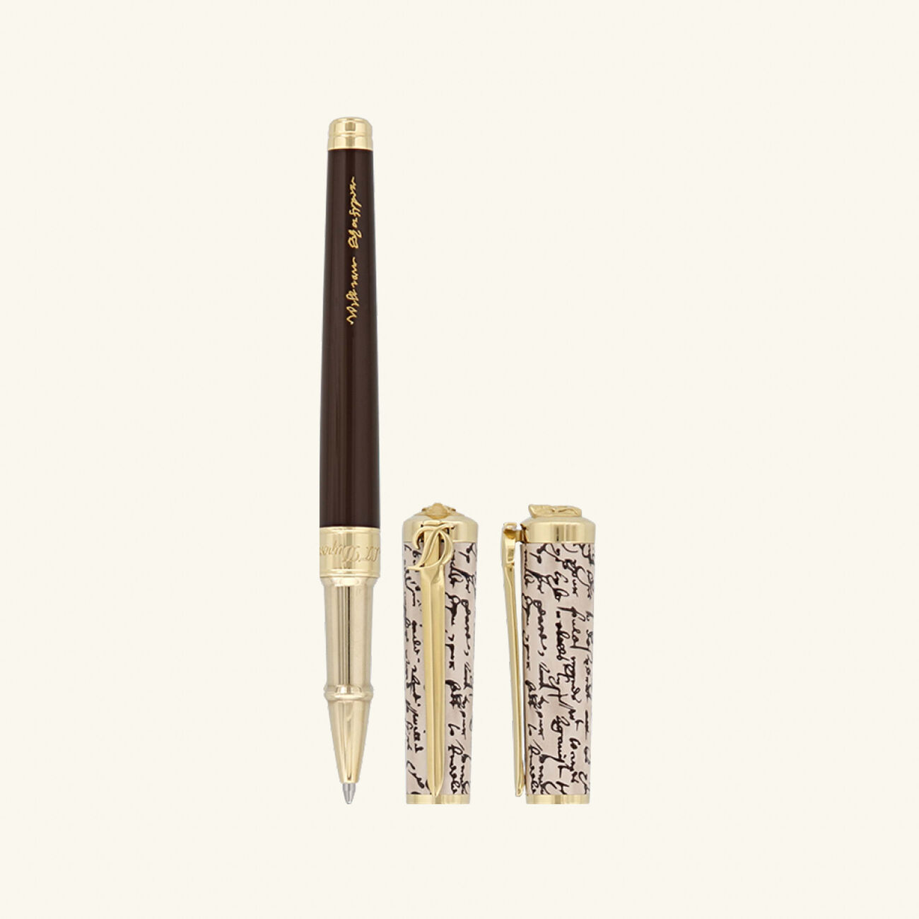 Shakespeare Sword Pen Brown st dupont shakespeare sword pen brown