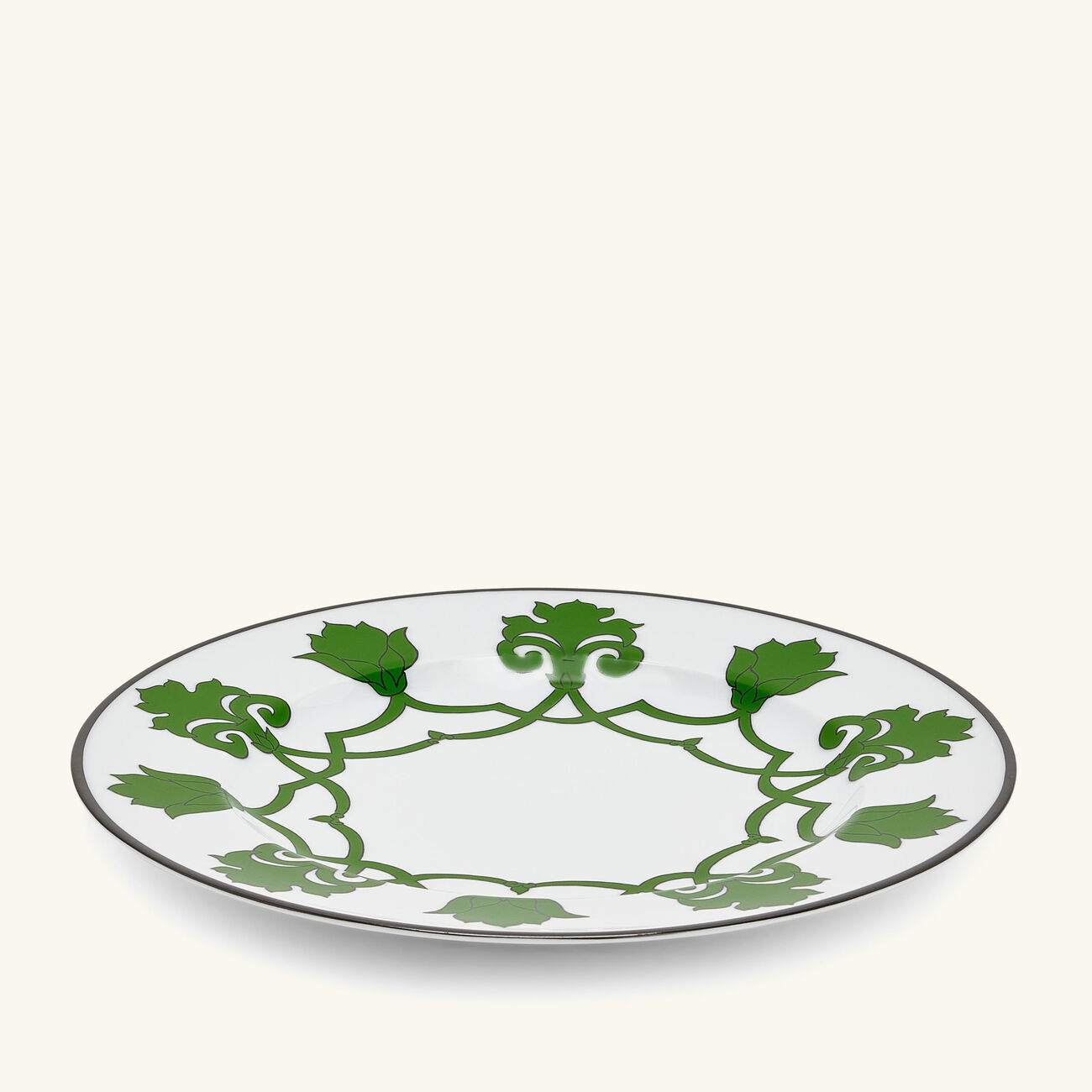 pinto paris jaipur dinner plate round green 26cm