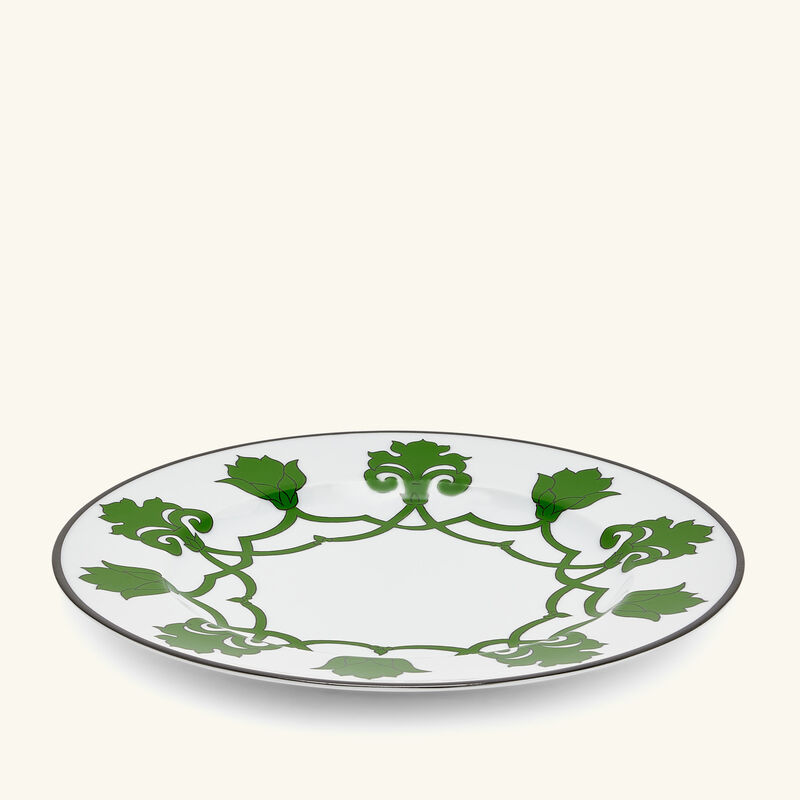 pinto paris jaipur dinner plate round green 26cm
