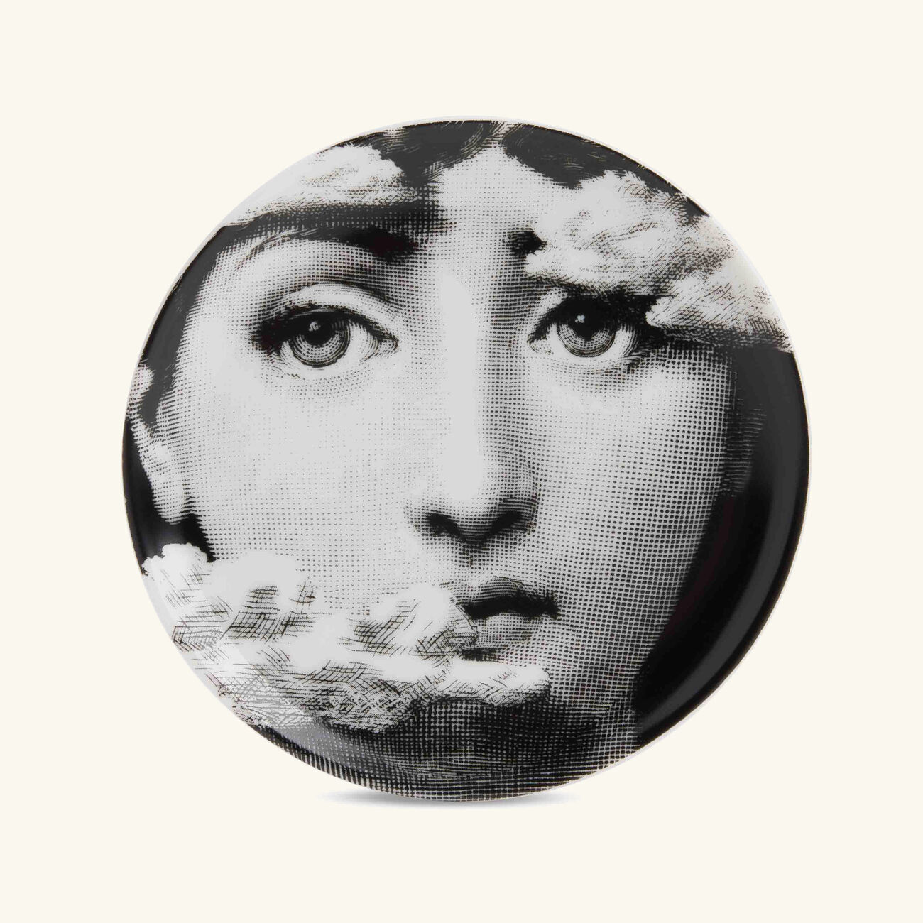 Tema e Variazioni No.116 Coaster Grey fornasetti tema e variazioni no 116 coaster grey